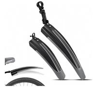 Parafango Bici Set per Cube Reaction Hybrid Pro 2022 | Regolabile Parafanghi Bici Set Protezione Dagli Schizzi D'acqua Anteriori Posteriori per Mountain Bike Bici Corsa e City
