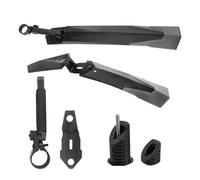 Parafango Bicicletta - Protezione Regolabile per Ciclismo | Montaggio Rapido Regolabile Integrale Pneumatici Anti-Acqua Fango MTB Città Elettrica