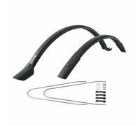 Parafango con asta SKS velo 42 urban 28" (x2) Nero