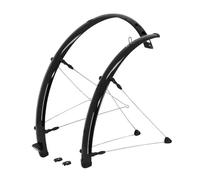 Parafango e-bike/vae 28'' in plastica resistente con aste da 48mm nero (paio)