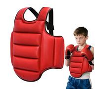 Parafango da boxe, imbottitura per il corpo da boxe, paracolpi del ventre per kickboxing - per l'allenamento con protezione del corpo traspirante regolabile per l'uso sportivo da