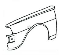 Parafango Destro Per Mazda 3 Berlina Anno 13