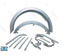 Parafango FENDER Set Per BSA A7 A10 Super Rocket Gold Star Con Fermi Crudo