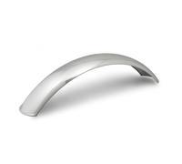 Parafango in alluminio LSL, lucidato da 21 pollici/700 mm, argento