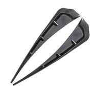 Parafango laterale per auto, rivestimento per modanatura di aspirazione del cofano dello sfiato dell'aria laterale universale Copertura della presa d'aria laterale dell'auto(Carbon fibre 2pcs)