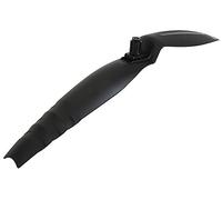 Parafango M-WAVE, nero, Ø 18,5-25,4 mm