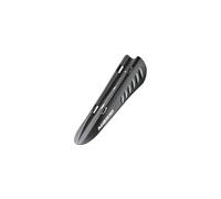 Massi Guardabarro de Bicicleta, Parafango per Bicicletta MTB a Tubo Diagonale Unisex-Adulto, Nero