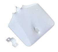 Parafango Moto Bianco Nero Moto Plastics Fender Fender Number Number Plate Fit Uso for Kawasaki KLX110 KX65 11 0cc 125cc 150cc 250cc a sterrato di sporcizia Parafango Anteriore Moto(White)