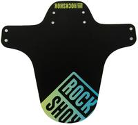 Parafango anteriore rockshox mtb nero giallo blu