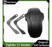 Parafango originale con staffa per Teverun Fighter 11/11 + Fightersupreme Smart Scooter elettrico anteriore posteriore parafango parti