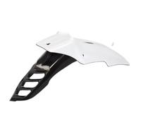 Parafango Parafango anteriore universale per motocross, parafango nero, adatto per Honda DRZ RMZ XT TW Dirt Bike Moto Parafango(Black white)