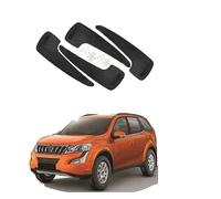 Parafango Paraspruzzi Mud Flap Set 4 Pezzi Nero Per Mahindra XUV-500 @VD
