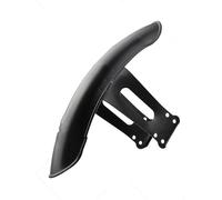 Parafango Paraspruzzi Per CG125 Motocicletta Nera Retro Retrofit Parafango Copertura Ruota Posteriore Moto Paraspruzzi Staffa(Black front fender)