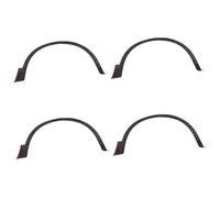 Parafango Passaruota Per Nissan Per X-Trail T31 2008 2009 2010 2011 2012 2013 1x Parafango Nero Sopracciglio Ruota Decorazione Fango(4pcs)