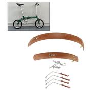 Parafango per bici pieghevole, parafanghi anteriori e posteriori, parafango per