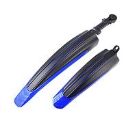 Parafango per bicicletta, Kit barriere bici, set barre 2 parafanghi bici for montagna, strada, anteriore, posteriore, MTB, parafanghi, accessori durevoli for bici con viti, protezione(Blue)