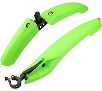 Parafango per bicicletta, Parafanghi anteriori e posteriori for bicicletta, forcella sottile, parafanghi semplici(Green)