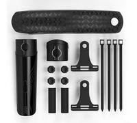 Parafango per bicicletta, sgancio rapido per mountain bike 26 27.5 29 pollici esteso largo, MTB per parafango per ciclismo off road (solo posteriore)