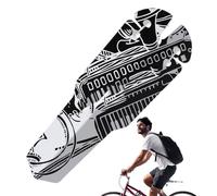 Parafango Per Biciclette Parafanghi Flessibili per Sella Bicicletta