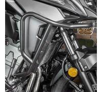 Parafango per moto, colore nero, protezione del telaio superiore e inferiore, compatibile con CB500X CB 500X CB 500X 2019 2020 2021 2022 2023 (archetto anticaduto)