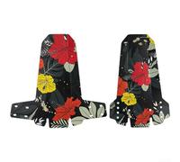 Parafango per mountain bike con montaggio regolabile in altezza e pannelli pieghevoli verso l'interno per un efficace controllo dello spruzzo di fango sui sentieri (D)