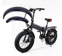 Parafango Per Mountain Bike, Parafanghi Per Biciclette, Set Parafango Facile Da Installare, Pneumatico Grasso Da 20 Pollici Parafango Per Bicicletta Elettrica Da Snowboard Ali Pieghevoli 20x4.0 Ro