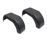 Paio di parafanghi per ruote rimorchio, 10", in plastica, rif. TR002