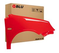 Parafango per VW POLO 9N 4 LP3G anteriore destro 01-05 rosso verniciato BLU