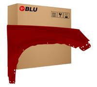 Parafango per VW TIGUAN I 5N LA3T anteriore destro 07-16 rosso verniciato BLU