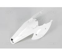 Parafango post Ufo con fiancatine Ktm SX 125 2004-2006 bianco