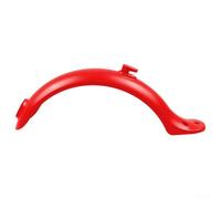 Parafango posteriore, 1 pezzo, per paraspruzzi per parafango, protezione da fango e acqua, materiale plastico, per scooter elettrico (rosso)