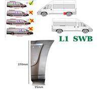 Parafango posteriore anteriore ruota sinistra SWB per Fiat Ducato 2006-
