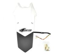 Parafango Posteriore Con Faro Led UFO HUSQVARNA Bianco HU03362-041 Per Moto