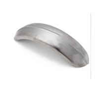 Parafango posteriore corto Per Bobber Chopper Hardtail Con Coste In Acciaio Grezzo Da 5''/6'' Di Larghezza(5inch)