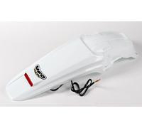Parafango Posteriore Enduro UFO Plastics HO04603-041 Con Luce LED - Bianco