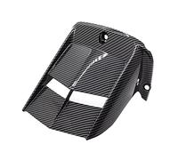 Parafango posteriore in fibra di carbonio nero ABS per moto, MASO parafango posteriore per moto (fibra di carbonio nero), compatibile con Yamaha YZF R6 600 2006-2020, nero