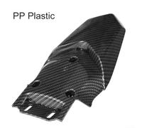 Parafango posteriore in plastica PP per Talaria MX3 MX4 MX5 Dirt Bike elettrica in fibra di carbonio accessorio di protezione 254 x 130 mm distanza foro 44 mm