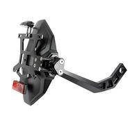 Parafango Posteriore Moto con Supporto per Targa per X-ADV 750 Tutti gli anni, PSLER Moto Coda Pneumatico Ruota Parafango Montaggio Accessori(Nero)