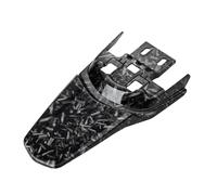 Parafango Posteriore Moto para Surron Light Bee Motivo Carbonio Bianco | Parafango posteriore per dirt bike elettrica, blocca fango e detriti, flessibile e resistente agli urti, leggero, durevole