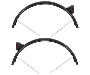 Parafango posteriore nero per triciclo 125803 da 24" (venduto in coppia)