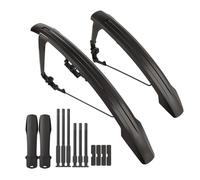 Parafango Posteriore Per Bici - Set Parafango Bici Da 45 Cm/17,7 Cm Biciicletta, Parafanggo Ciclismo Lungo Esteso | Parafanghi Anteriori Posteriori Per Biici | Set Parafanggo Per Biicicletta Per