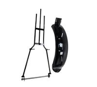 Parafango posteriore per moto, parafango, con staffa per portapacchi, compatibile con XV250(black)