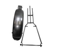 Parafango posteriore per moto, parafango, con staffa per portapacchi, compatibile con XV250(Unpainted)