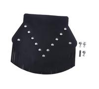 Parafango posteriore per motocicletta Harley in pelle PU doppia