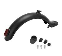 Parafango posteriore per scooter elettrico, impermeabile, kit di riparazione con gancio e fanale posteriore per accessori M365 PRO (nero)
