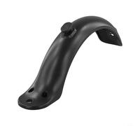 Parafango posteriore per scooter elettrico per Xiaomi For /1S, paraspruzzi compatibile con 1S, protezione posteriore antipioggia in plastica grigio scuro (nero)