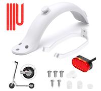 Parafango Posteriore per Scooter Staffa Parafango Luce Posteriore LED e Striscia