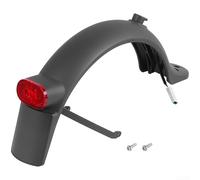 Parafango posteriore per Xiaomi 1S Pro2, scooter elettrico con luce, copriruota posteriore in plastica ABS, kit staffa fanale posteriore per sicurezza notturna
