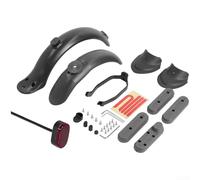 Parafango posteriore per Xiaomi per scooter elettrico M365 Pro, per parafango, staffa luce, ABS (set nero)