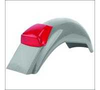 Parafango Posteriore Preston Petty Vintage Muder Grigio Per Moto Ricambi